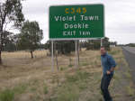 Marty had to take pit stop on the way back to Sydney